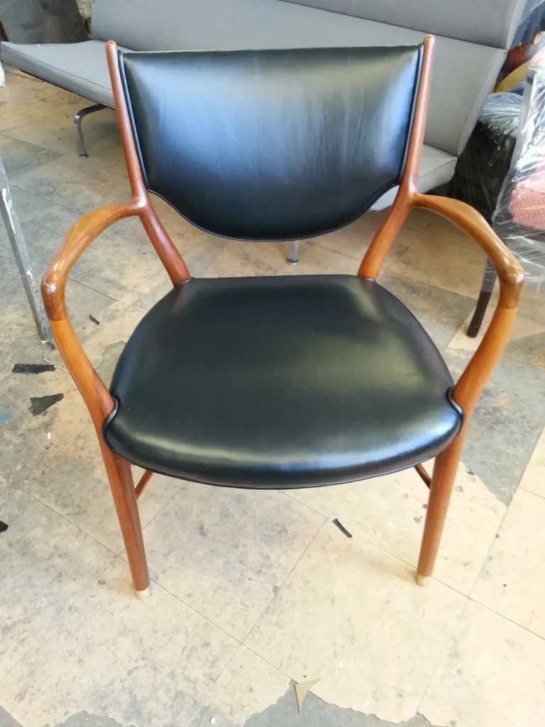 Finn Juhl Armchair — Repair, Refinishing & Reupholstery — After