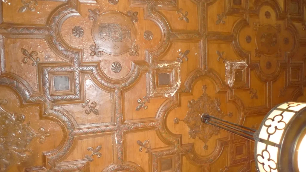 NY Athletic Club — Ornamental Plaster & Decorative Paint Conservation — Before
