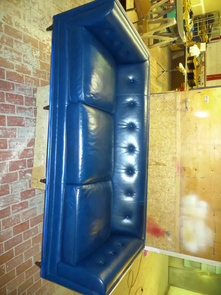 Leather Sofa — Stain, Dye & Refurbishing — After