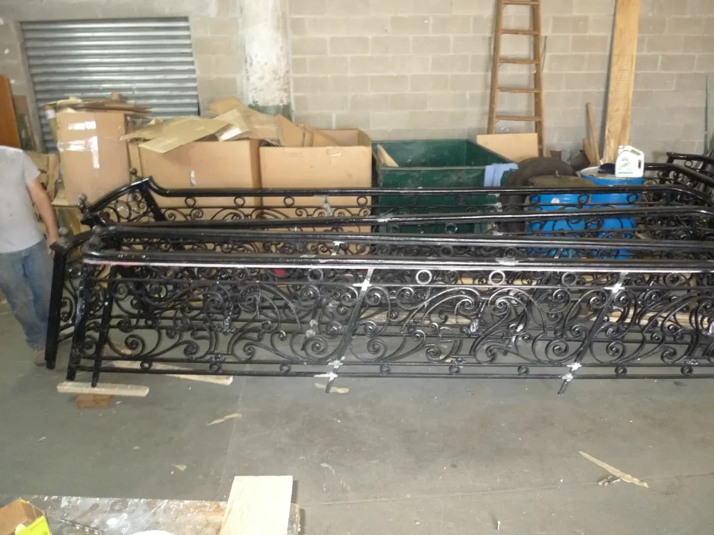 Cornelius Vanderbilt Mansion — Wrought Iron Railings Restoration — After