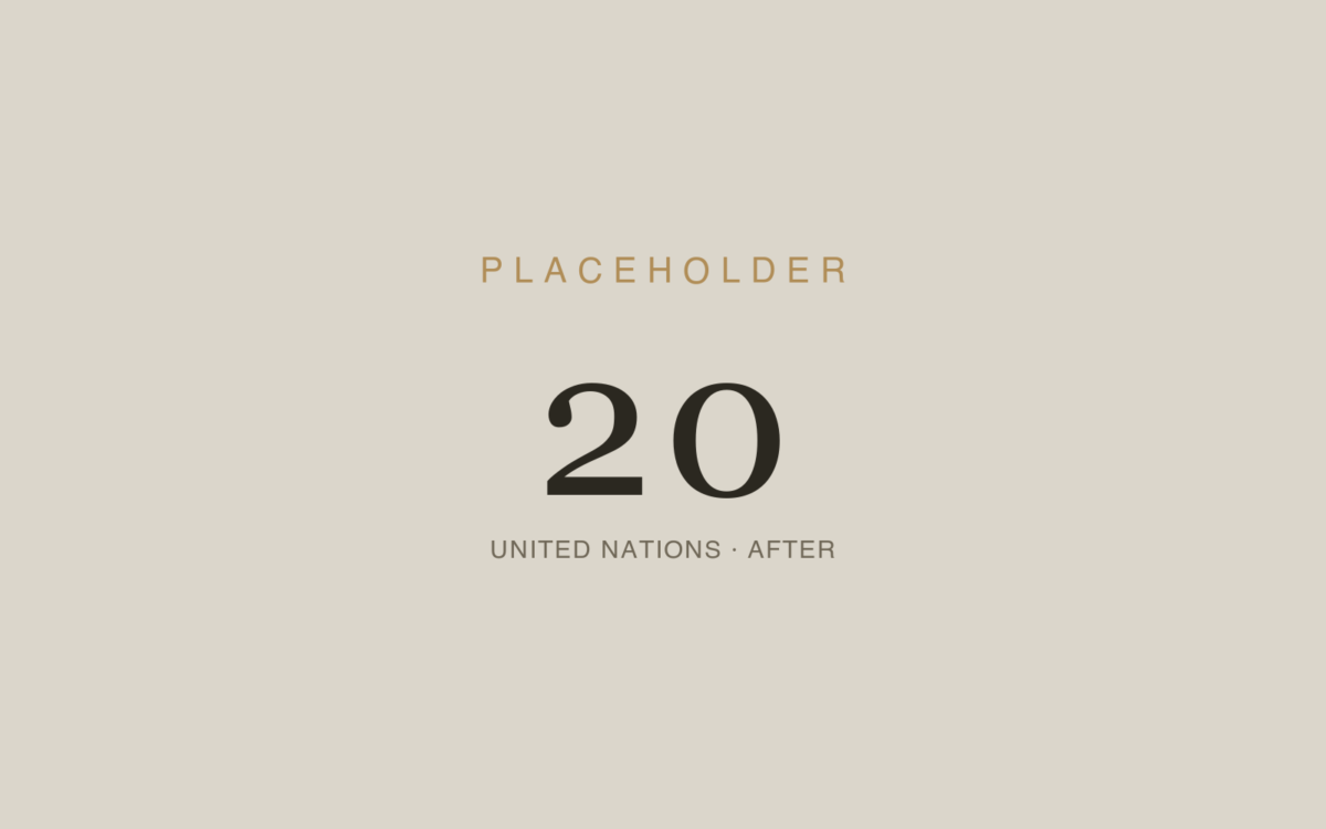 United Nations — Conference & Lobby Furniture